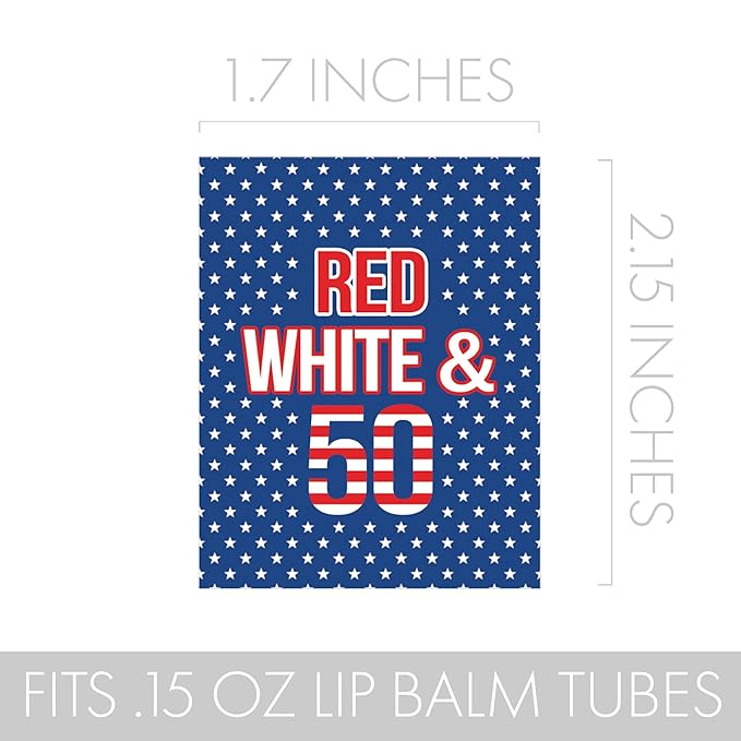 Red White and Blue 50th Birthday Supplies