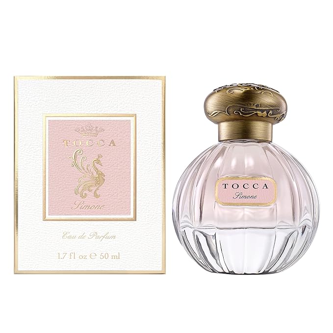 Tocca Eau de Parfum Set for Women, Simone (20ml + 50ml) - Fresh Floral - Breezy, Sparkling, Radiant - Hand-Finished Bottle