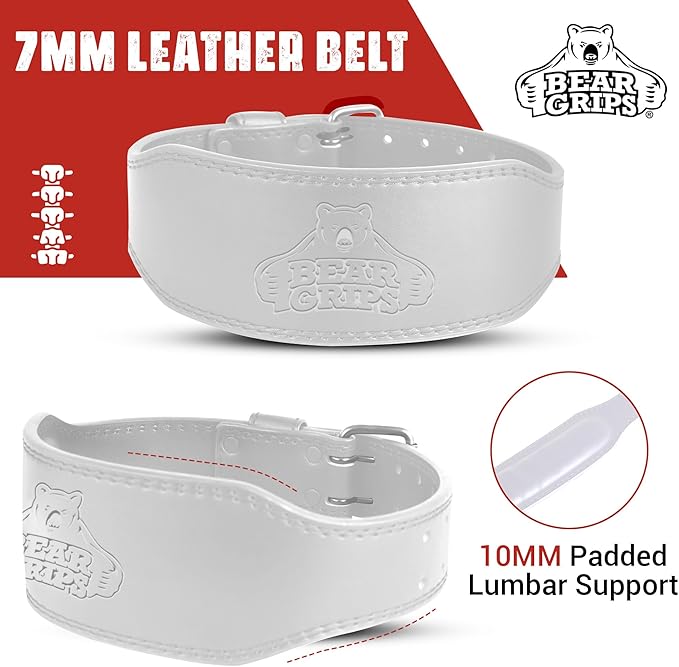 Bear Grips Weight Lifting Belt 7mm Weightlifting Belt