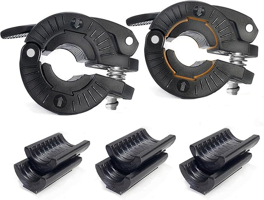 Barbell Clamps 1 Inch - 2 PCS Adjustable 0.98-1.18inch)