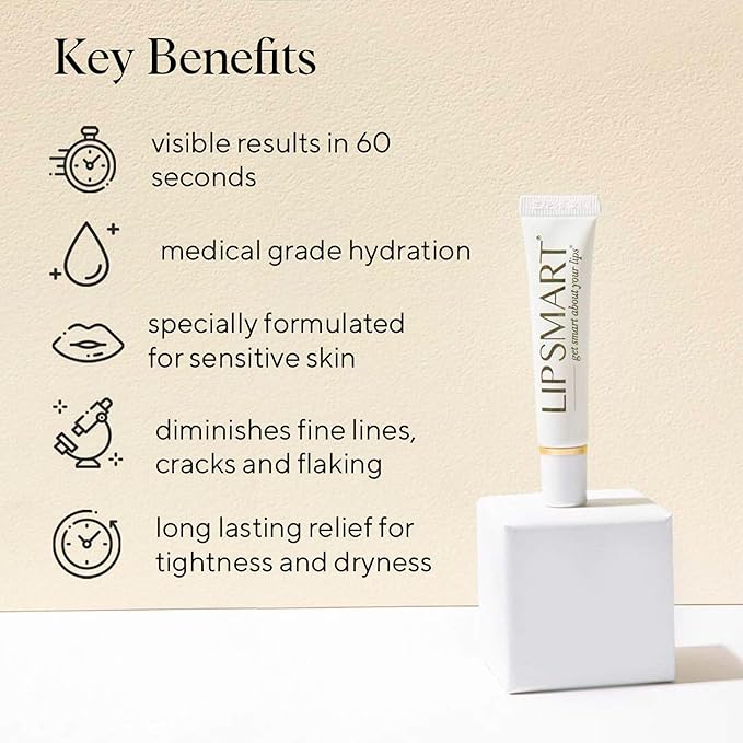 Lipsmart Ultra Hydrating Lip Treatment Moisturizer and Volumizer - Powerful Hydration for Dry Lips (3)