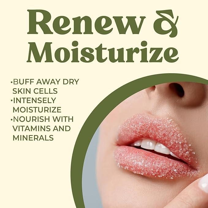 Organic Brown Sugar Lip Scrub –