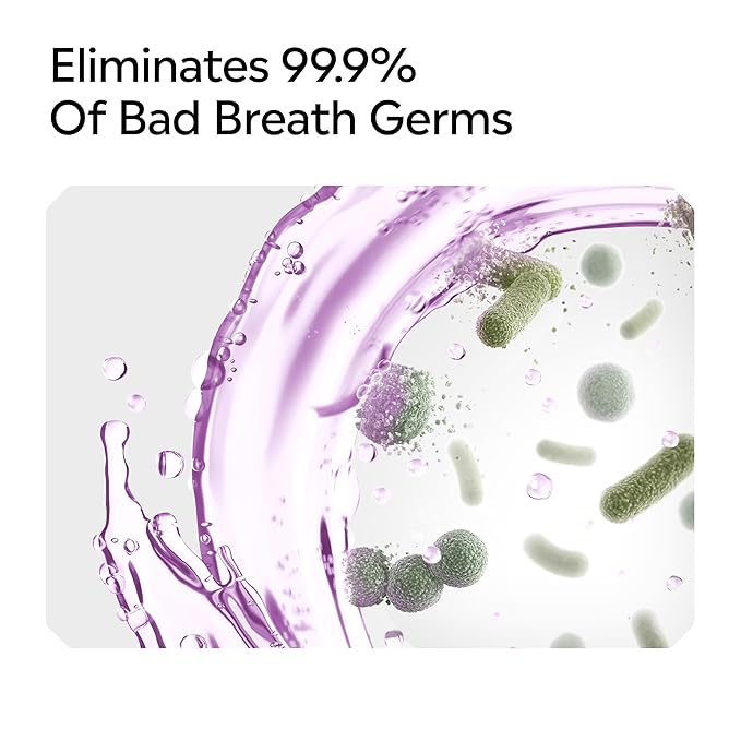 Listerine Total Care Alcohol-Free Mild Mouthwash, 6 Benefit Oral Rinse to Help Kill 99.9% of Germs That Cause Bad Breath, Strengthen Enamel, Mild Mint Flavor, Twin Convenience Pack, 2 x 1 L