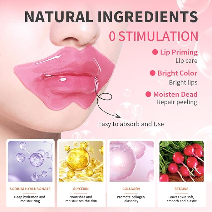 30 pieces lip masks &