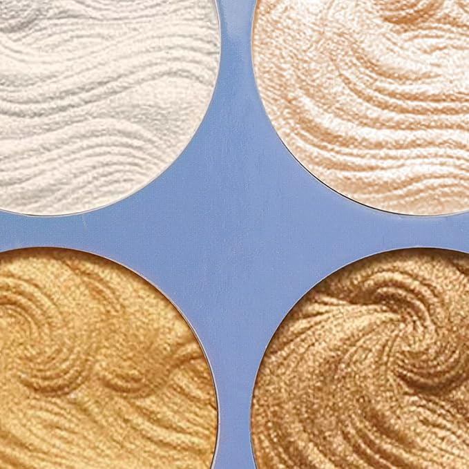 Boobeen Highlighter Makeup Highlighter Palette Powder Shimmer Highlighter