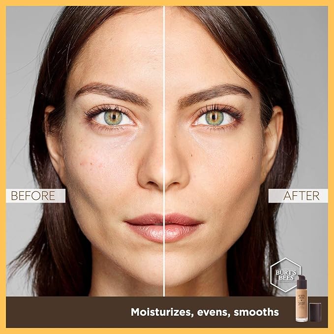 BURTS BEES Medium Sand Goodness Glows Liquid Makeup,