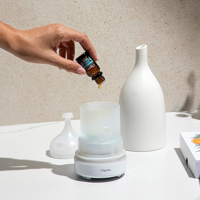 Cliganic Organic Peppermint Essential Oil, 1oz - 100% Pure Natural Undiluted, for Aromatherapy | Non-GMO Verified (Packaging May Vary)