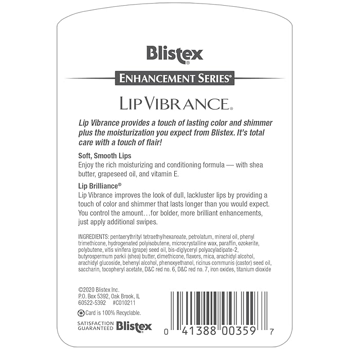 Blistex Lip Vibrance Lip Protectant 0.13 OZ