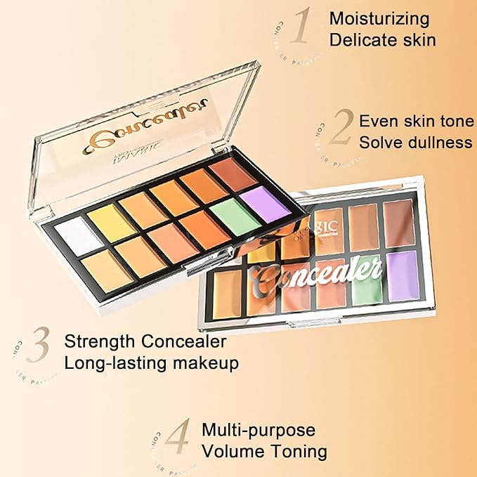All In One Color Correcting Palette + 8 Define Cheekbones