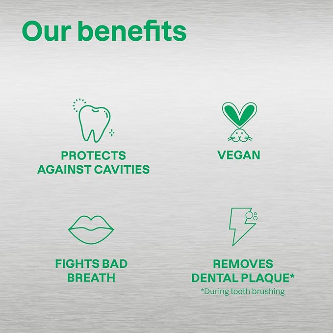 ATTITUDE Toothpaste with Fluoride, Prevents Tooth Decay and Cavities, Vegan, Cruelty-Free and Sugar-Free, Blueberry, 4.2 Oz