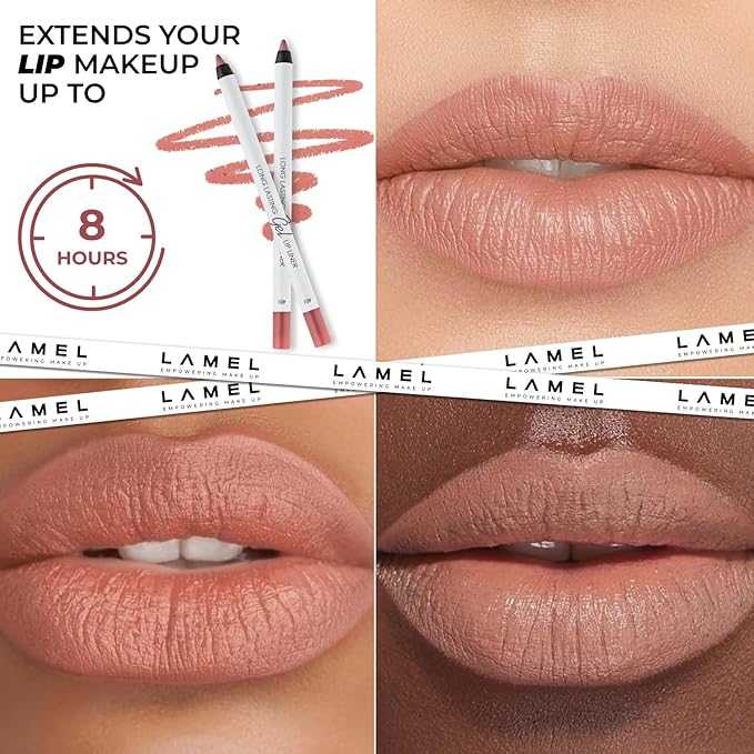 Lamel Matte Gel Lip Liner Pencil | Weightless Lip 7g