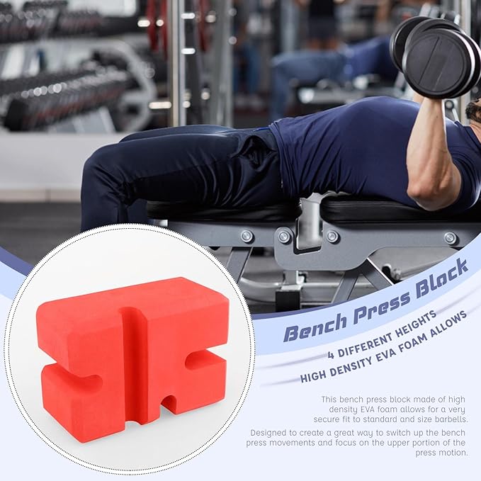 Bench Press Block Gym Board Fitness Trainer