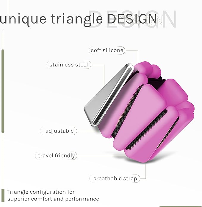 APRICA Adjustable Wrist & Ankle Weights for Women 2 Wearable 1 lbs