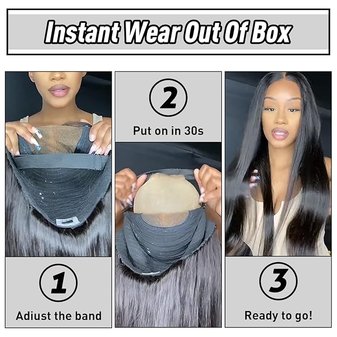 Burmese Curly Glueless Wigs Human Hair Pre plucked Pre Cut, 6x4 HD Lace Front Wear and Go Glueless Wig Water Wave Curl for Women 180% Density 24 inch