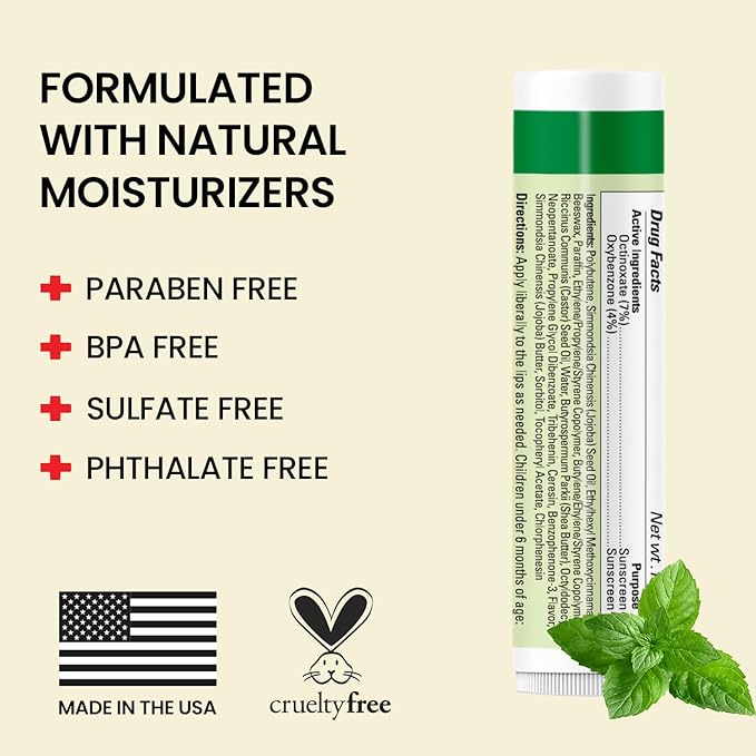 Original Udder Stick SPF Lip Balm, Flavor,