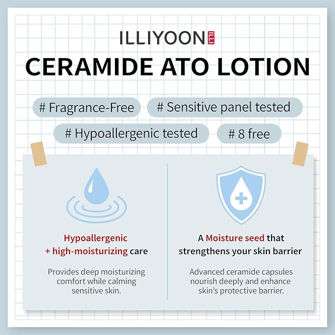 Illiyoon ATO Gel Mask 4ea with ATO Lotion 2.29 Fl Oz