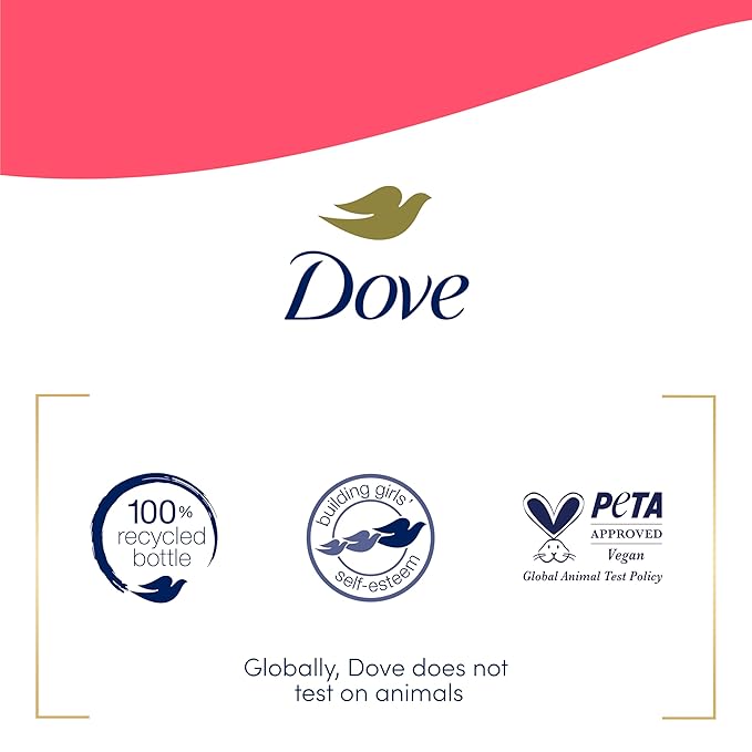 Dove Advanced Care Hand Wash Peach & Rice Milk 4 Count for Washing Away Dirt & Germs While Nourishing Skin 10 Layers Deep, with Moisture Boost 5X Complex