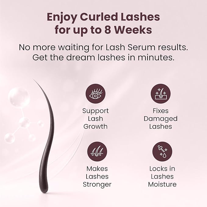 Korean Lash Lift Kit + Color Kit by Livia - Perfectly Curled and Darker Lashes for 8 Weeks from Home, Faster Alternative to Lash Serums, Complete DIY Perm Kit