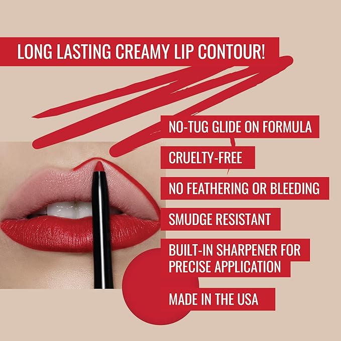 Runway Rogue Designer Liner Lip Pencil, Matte Classic Lip