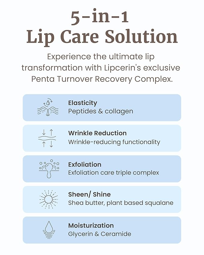 Glint Lipcerin (Icy Blue, 0.5fl oz) Lips