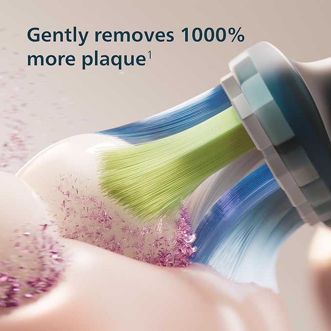 Philips Sonicare 5900 Series Electric Toothbrush - Next-Generation Sonicare Technology, Pressure Sensor, 6 Brushing Settings, SmarTimer, BrushPacer, 21-Day Runtime, Black, Model HX7131/02