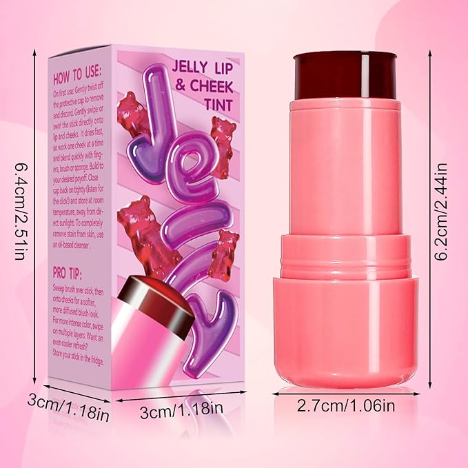 Milk Jelly Blush Stick, Milk Jelly Tint Milk Cooling