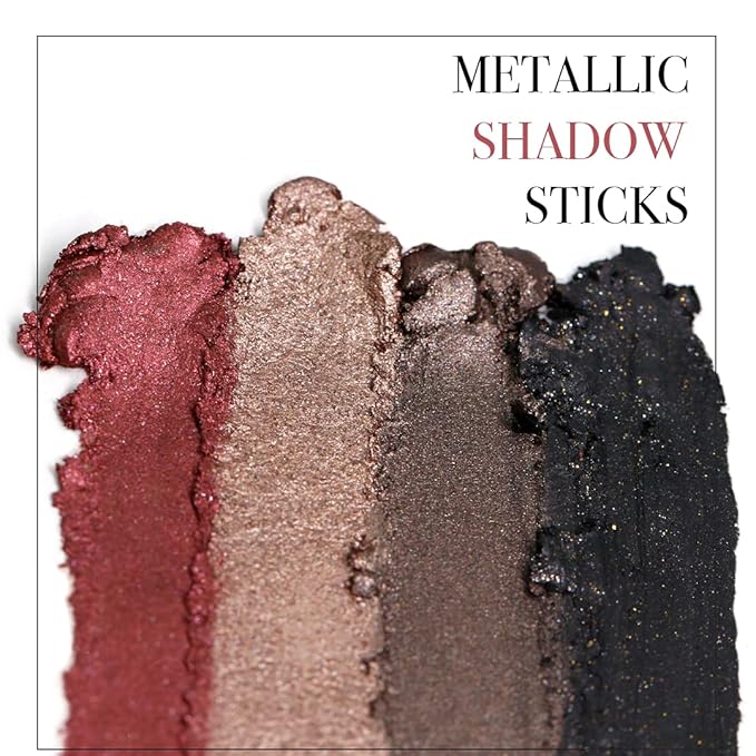 Girlactik Shadow Stick – Long-Wearing Cream Eyeshadow Stick, Blendable & Smudge-Resistant Eye Makeup – Vegan, Cruelty-Free, Easy One-Swipe Application (Tinsel)