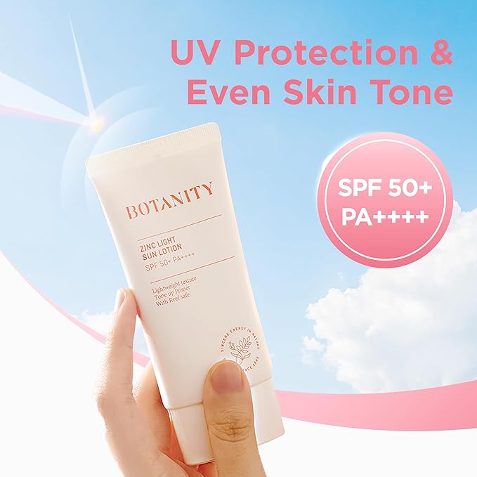 Zinc Sun Lotion - UV Protection, SPF 50+ 1.7 fl oz