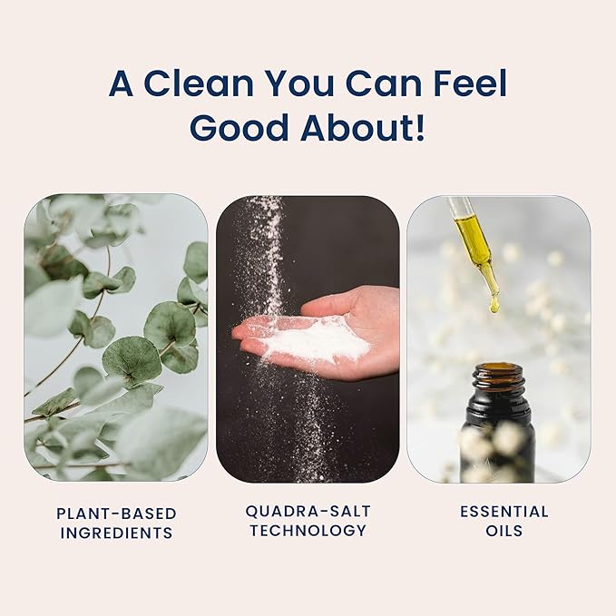 Truly Free Natural Laundry Detergent for Sensitive Skin | Eco Friendly, Plant Based, Baby Clothes Safe | Clean & Easy Powder to Liquid, 1 Pack Detergent + 1 Refillable Jug | Unscented, 150 Loads