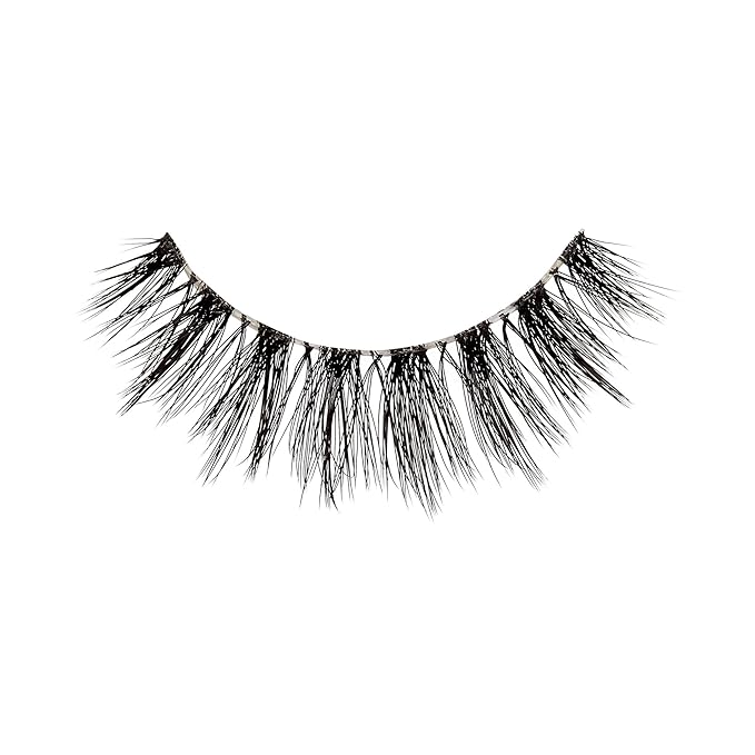 KISS Triple Push-Up, False Eyelashes, 'Robe', 12mm, Includes 4 Pairs Of Lashes, Easy to Apply, Reusable Lash Clusters