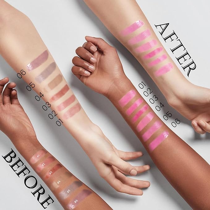 DAGEDA 3PCS Tinted Lip Balm, Moisturizing Non-Greasy,