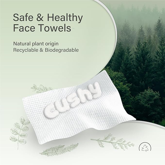 Unifree Facial Towels I Towelettes I Dry Wipes I Makeup Remover I Facial Tissues I On-the-go Convenient Pack (360 count)