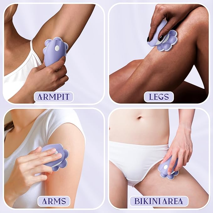Electric Razors for Women Legs: 7D Fast & Painless Full-Body Shaver for Silk Skin – Waterproof Lady Face Pubic Hair Remover w/Light&Travel Cover – Wet/Dry Use, Gifts for Women Teen Girl
