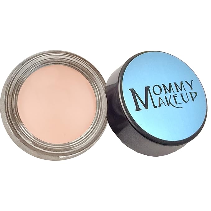 Mommy Makeup Any Wear Creme Eyeshadow - Waterproof, Crease-Proof, Long Lasting, High Pigment, Oil-free - Cream to Powder for Eyes, Cheeks & Lips (Brighten Up)