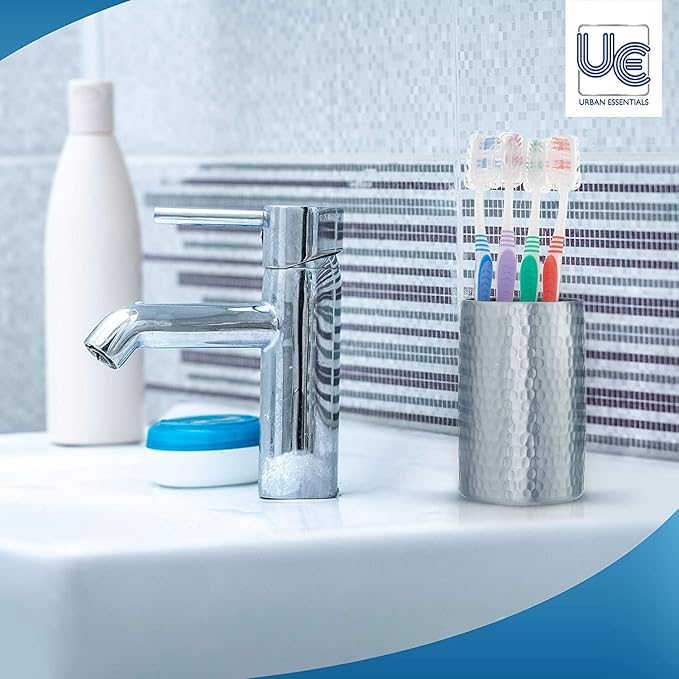 Urban Essentials Bulk Toothbrush Package with Covers | Premium Quality Individually Wrapped Colorful Tooth Brushes | Medium Soft Toothbrush Hygienic Cap for Donations, Travel, Hotels (250 Pack)