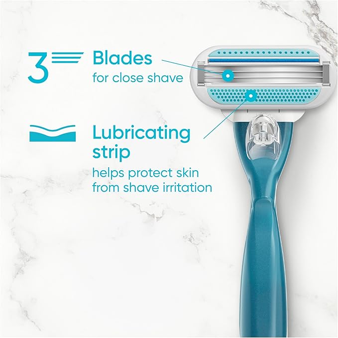 Gillette Venus Smooth Womens Razor Blade Refills, 8 Count, Lubracated to Protect the Skin from Irritation