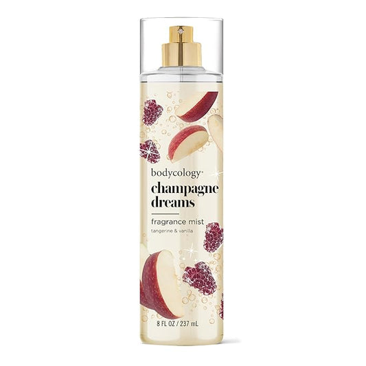 Bodycology Long-Lasting Fragrance Body Mist, Champagne Dreams, 8 fl oz