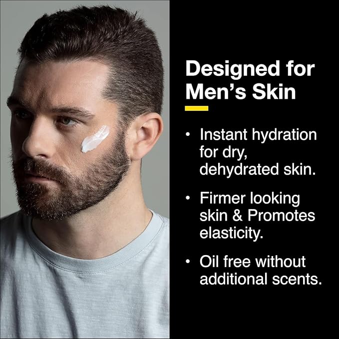 Lumin Daily Face Moisturizer for Men – Lightweight Hydrating Cream with Niacinamide, Men’s Face Lotion for Normal, Combination & Sensitive Skin, Korean Skincare, Smooth & Nourishing, 50ml, 2 Pack