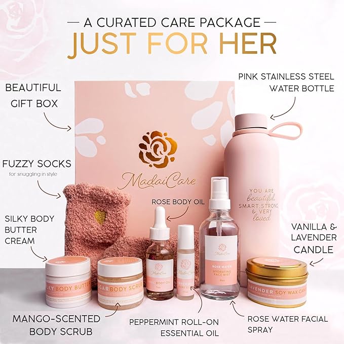 Luxury Spa Gift Basket for Women Relaxing
