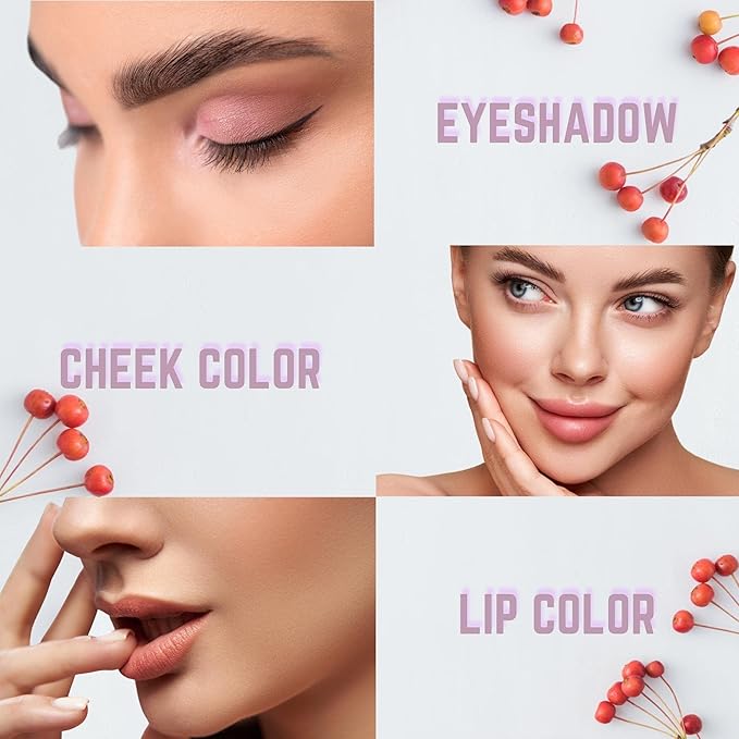 Mommy Makeup Any Wear Creme Eyeshadow - Waterproof, Crease-Proof, Long Lasting, High Pigment, Oil-free - Cream to Powder for Eyes, Cheeks & Lips (Starlight)