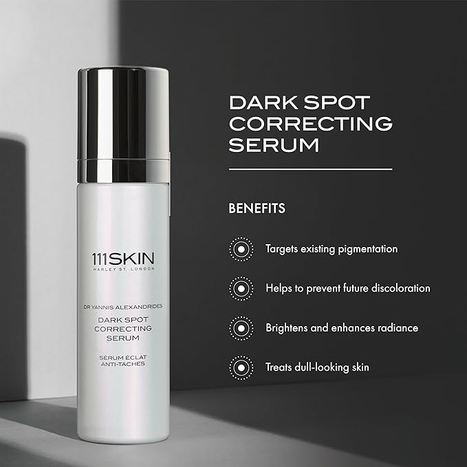 111SKIN Dark Spot Correcting Serum for Face, Hydrating Serum for Dark Spots, Acne Scars & Uneven Skin Tone with Tranexamic Acid & Niacinamide, Suitable for All Skin Types, 1 fl oz