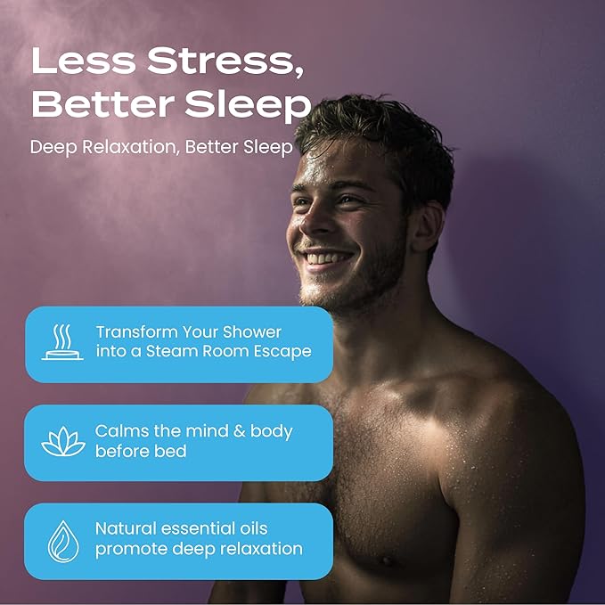 Body Restore Shower Steamers Aromatherapy 6 Pack – Valentines Day Gifts for Her and Him, Birthday Gifts for Women and Men, Relaxation, Stress Relief, Self Care, Bath Bombs – Bloom
