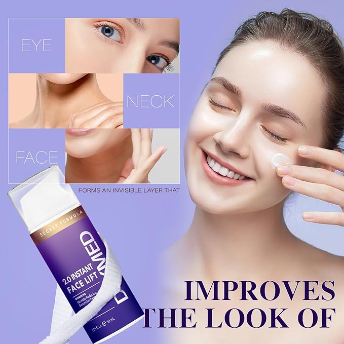 DSKMED Under Eye Bags and Wrinkles 2.0- Instant Face Lift Cream,Remove Dark Circles, Bags Under Eyes, Fine Lines, Wrinkles and Neck Lines