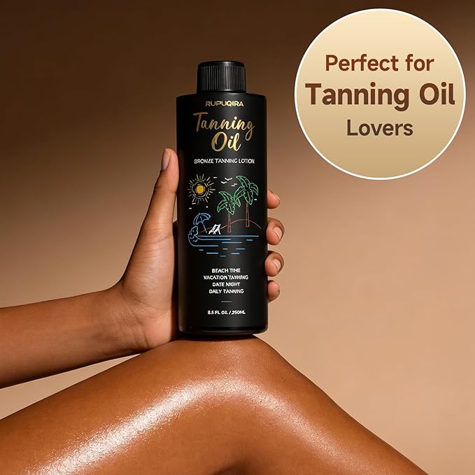 Rupuqira Spray Tan Solution 8.5 fl.oz. - Bronze Self Tanning Lotion- Professional Sunless Tanning Formula for Deep Natural Bronze Glow, Streak-Free, Fast-Drying, Long-Lasting Color