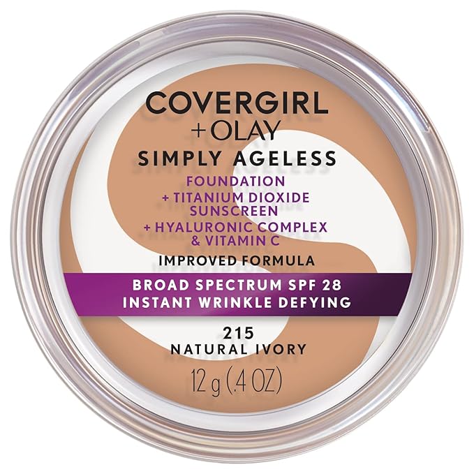 COVERGIRL+OLAY Simply Ageless 3-in-1 Liquid Foundation, Classic Ivory