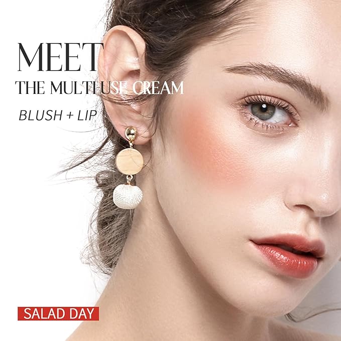 Blush Stick, Cream Blush for Cheeks and Lip