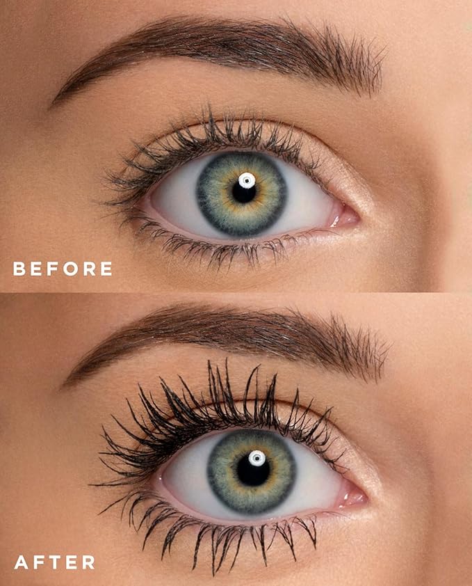 Lash Next Door Mini Mascara Black – Travel Size Volumizing & Lengthening No Clump Smudge-Proof Makeup for Lashes