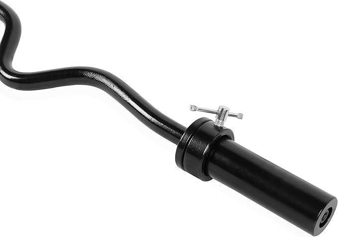 CAP Barbell Olympic Super Curl Bar 48-Inch (OBIS-48B) (OBIS-48B)