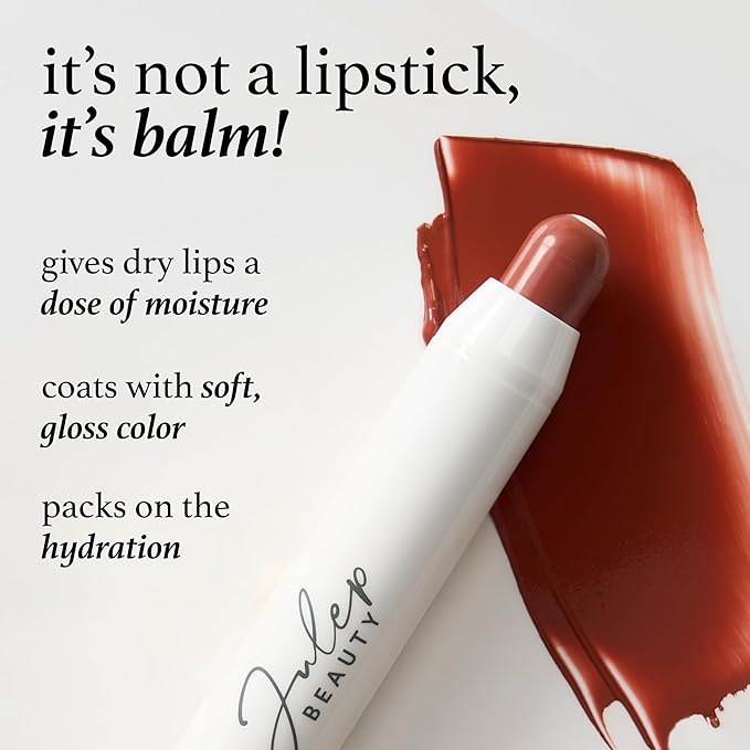 Julep It's Balm Tint of Color Lip Balm - Cashmere Nude | Hydrating Lip Color with Vitamin E Core | Natural Gloss Finish | Vegan & Cruelty-Free