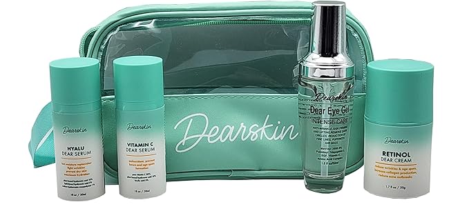 Anti-Aging Skincare Gift Set with Travel